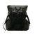 Bottega Veneta B Bottega Veneta Black Calf Leather Fold Over Backpack Italy