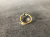 Apm Monaco Rose gold ring with turquoise heart