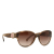 Chanel AB Chanel Brown Resin Plastic Square Tinted Sunglasses Italy