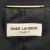 Saint Laurent jacket in black wool with cream trim