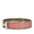 Hermès AB Hermes Silver with Pink Enamel Metal Clic Clac H Bracelet France