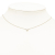 Tiffany & Co AB Tiffany Silver Platinum Metal Diamonds By The Yard Necklace United States