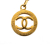 Chanel B Chanel Gold Gold Plated Metal Medallion Chain-Link Belt France