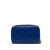 Chanel B Chanel Blue Lambskin Leather Leather CC Lambskin Coin Pouch Italy