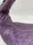 Bottega Veneta Purple Leather Medium Veneta