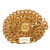 Chanel AB Chanel Gold Gold Plated Metal Medallion Chain-Link Belt France