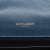Saint Laurent Envelope Medium Embossed Grained Leather 2-Ways Envelope Bag Navy