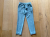 Rochas Light blue crepe straight-leg trousers