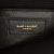 Saint Laurent AB Saint Laurent Brown Nude Suede Leather Small Triquilt Monogram Envelope Bag Italy