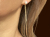 Saks Fifth Avenue Cascading gold and pearl earrings