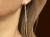 Saks Fifth Avenue Boucles d'oreilles or et perles en cascade