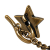 Christian Dior B Dior Gold Gold Plated Metal Faux Pearl & Crystal J'Adior Ear Cuff Italy