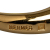 Hermès AB Hermès Gold Gold Plated Metal Mors Scarf Ring France