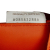Bottega Veneta AB Bottega Veneta Orange Calf Leather Medium Intrecciato Cassette Italy