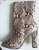 Aldo Snake-print leather boots, new with tag!