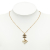 Chanel AB Chanel Gold Gold Plated Metal CC Faux Pearl Necklace Italy