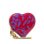 Louis Vuitton AB Louis Vuitton Red Vernis Leather Leather Monogram Vernis Sweet Repeat Heart Coin Purse France