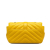 Saint Laurent AB Saint Laurent Yellow Calf Leather Baby Monogram Matelasse Classic Chain Bag Italy