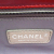 Chanel AB Chanel Red Bordeaux Calf Leather Medium Glazed skin Twisted Flap Italy