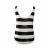Ralph Lauren top in black & white striped sequins