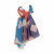 Hermès châle 140cm en cachemire bleu et rouge tissé en losange
