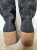 Kors Michael Kors Crosby Black Suede Sherpa Knee High Wedges