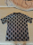 Louis Vuitton T-shirt en coton à manches courtes Damier