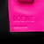 Loewe AB LOEWE White Hot Pink with Pink Hot Pink Calf Leather Medium Bicolor Hammock Satchel Spain