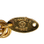 Chanel AB Chanel Gold Gold Plated Metal CC Medallion Bracelet France