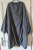 Christa de Carouge Metallic grey tunic with hooded collar (TU large sizes)