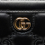 Gucci AB Gucci Black Calf Leather GG Matelasse Mini Bag Italy