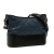 Chanel AB Chanel Blue Navy with Black Lambskin Leather Leather Small Lambskin Gabrielle Crossbody Italy