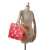 Louis Vuitton AB Louis Vuitton Red with Pink Monogram Canvas Canvas Monogram Giant Onthego GM France