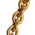 Chanel B Chanel Gold Gold Plated Metal Letter Chain Pendant Necklace France