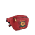 Gucci AB Gucci Red Calf Leather Logo Belt Bag Italy
