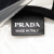Prada AB Prada Black PVC Plastic Canapa Trimmed Plex Logo Tote Italy