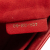 Christian Dior B Dior Red Calf Leather Medium Studded Diorama Crossbody Bag Italy