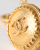 Chanel Vintage Earrings Gold Plated Clip On