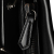 Fendi B Fendi Black Calf Leather Peekaboo Iconic Fit Satchel Italy