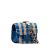 Chanel AB Chanel Blue Beige with Brown Beige Raffia Natural Material AirPods Pro Case Italy