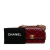 Chanel AB Chanel Red Lambskin Leather Leather Mini Perfect Fit Flap Bag Italy