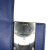 Fendi AB Fendi Blue Lambskin Leather Leather Nappa FF 1974 Embossed Belt Baguette Italy