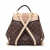 Louis Vuitton Clapton Damiere Ebene Rose Ballerine Backpack