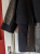 Sonia Rykiel Zweifarbige Wolljacke lagenlook M-L