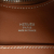 Hermès AB Hermès Brown Calf Leather Swift and Toile Buddypocket Bag France