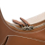 Hermès AB Hermès Brown Calf Leather Swift and Toile Buddypocket Bag France