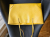Gucci B Gucci Yellow Calf Leather Diamante Bright Tote Bag Italy