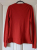 Alexander McQueen Lightweight red wool sweater