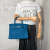 Hermès Birkin 30 Togo Leather Top-handle Bag Cobalt