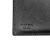Prada B Prada Black Calf Leather Saffiano Trifold Compact Wallet Italy